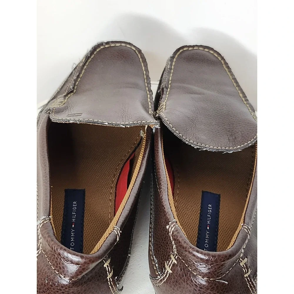 Tommy Hilfiger Mens Dathan Brown Loafer 9‎